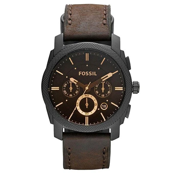 Fossil FS4656 Quartz Deri Kahverengi 42 mm Erkek Kol Saati