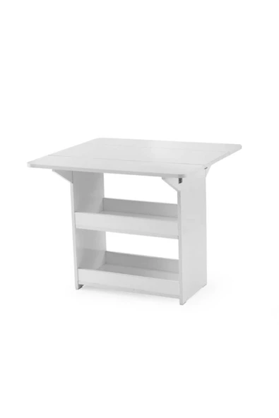 Izmir Katlanır Mutfak Masası 80x90cm - Resim 3