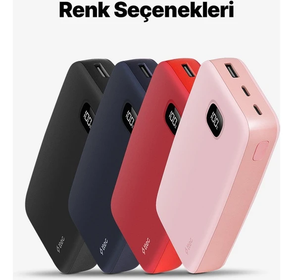 Ttec Chargeup LCD 20.000MAH Taşınabilir Hızlı Şarj Aleti / Powerbank - Resim 3