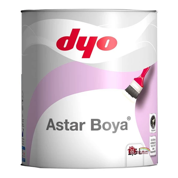 DYO Sentetik Astar Boya 0,75 Litre Beyaz