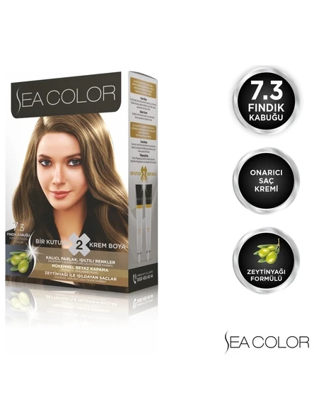 Sea Color 7.3 Fındık Kabuğu Set Boya