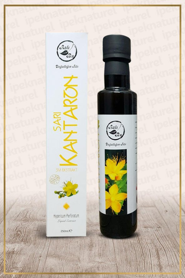 Aslı Bu Sarı Kantaron Sıvı Ekstraktı (St. Johns Wort) 250 ml