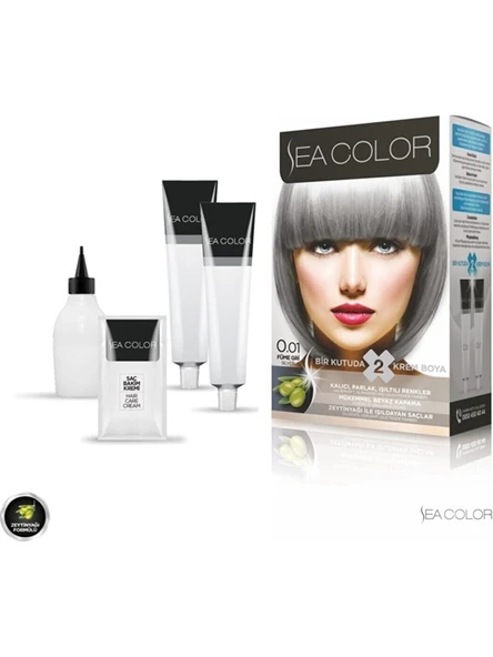 Sea Color 0.01 Füme Gri Set Boya
