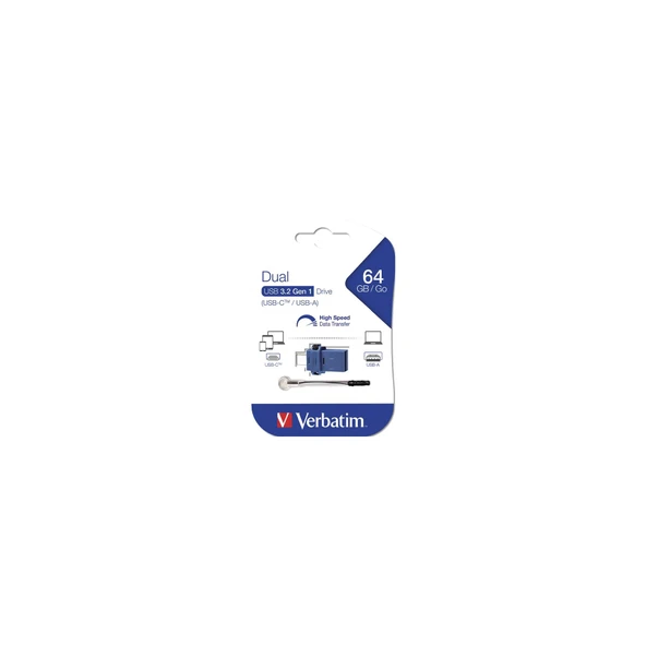 64GB Dual Drive USB-C/USB-A USB BELLEK TdrTR
