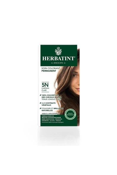 Herbatint Light Chestnut 5N Açık Kestane Saç Boyası