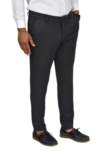 Erkek Likralı Petek Dokuma Kumaş Pantolon Regular Fitt BGL-ST04491 - Resim 7