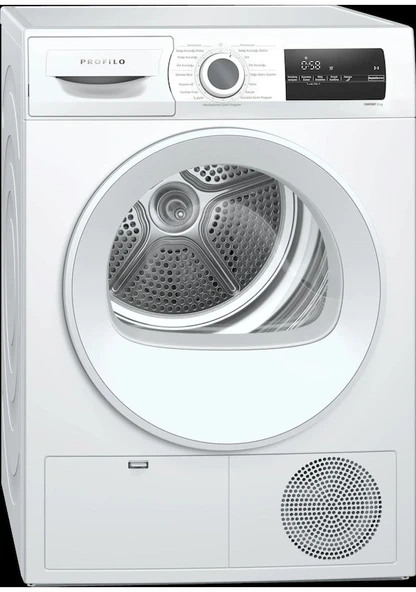 Profilo KM8612HTR 8 Kg Isı Pompalı Çamaşır Kurutma Makinesi