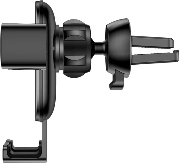 Baseus 2'si 1 Arada, Araç/Otomobil İçi Cep Telefonu Tutucu, Siyah - Mavi, Hem Araç Kalorifer Peteği/Havalandırma Mazgalları/Klima Boşluğuna Hem de Torpido Üstüne Uygun Teşhir - 2