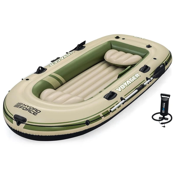 Bestway Hydro-Force Voyager X3 Raft Şişme Bot Set - 9