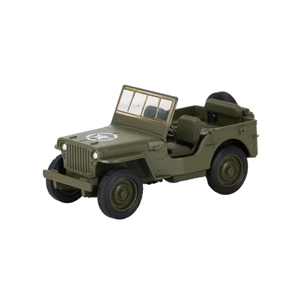Nessiworld 43723 Welly Jeep Willys 1:32 -Karsan Oyuncak
