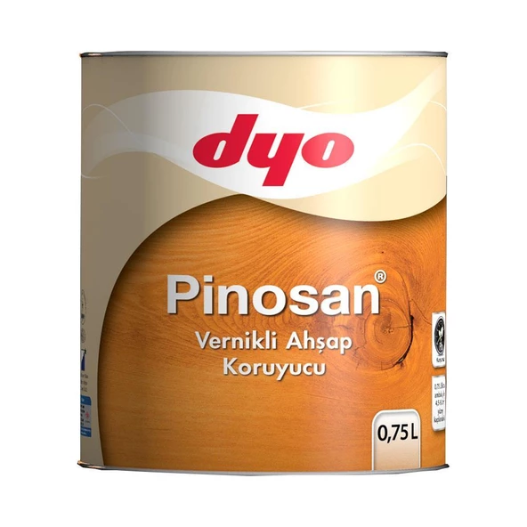 Pinosan Vernikli Ahşap Kor. 0,75 LT K. Koyu Meşe