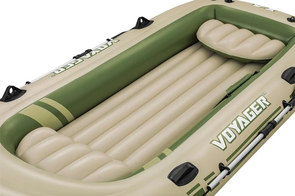 Bestway Hydro-Force Voyager X4 Raft Şişme Bot Set - 9