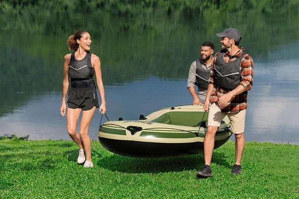 Bestway Hydro-Force Voyager X3 Raft Şişme Bot Set - 5