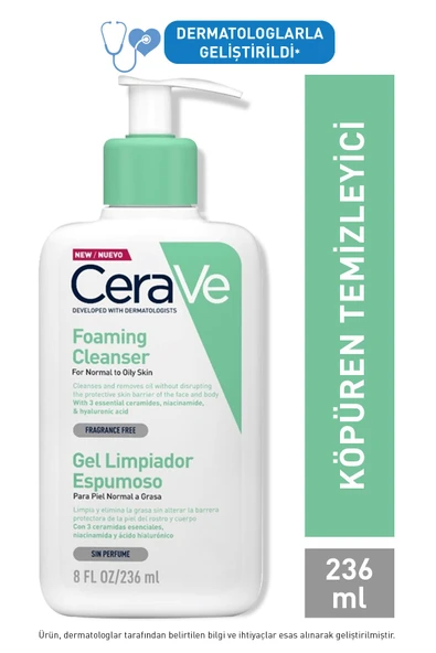 Cerave Foaming Cleanser 236 Ml