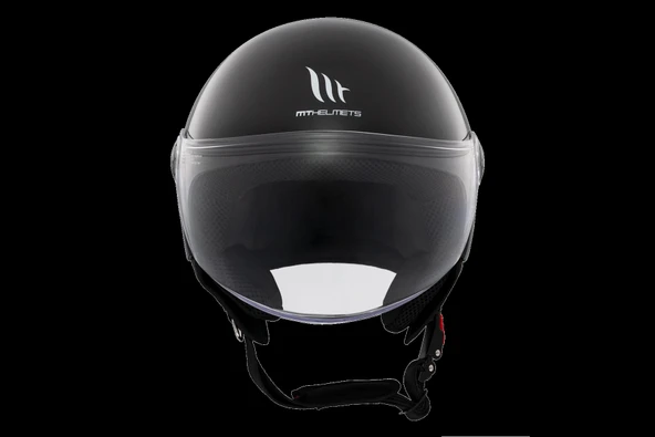 Kask Mt Helmets Street S A1 Mat Siyah Çenesiz - Resim 2