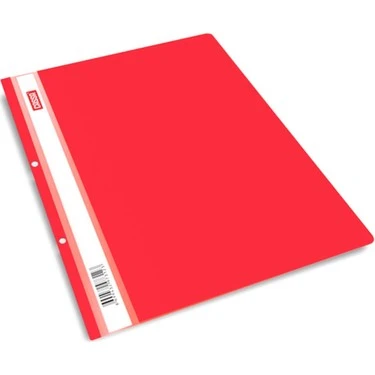 Cassa 7730 | Telli Dosya Plastik Eco A4 Kırmızı 50'li Paket - 2