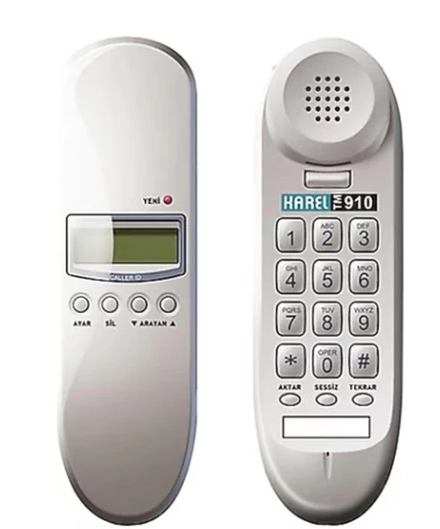 Karel TM910 Duvar Tipi Masaüstü Telefon KUTUSU AÇIK SIFIR