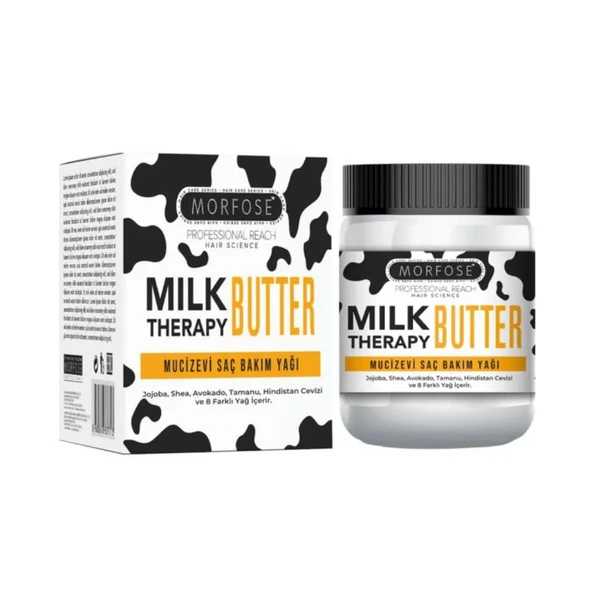 Morfose Milk Therapy Butter Mucizevi Saç Bakım Yağı ürün görseli