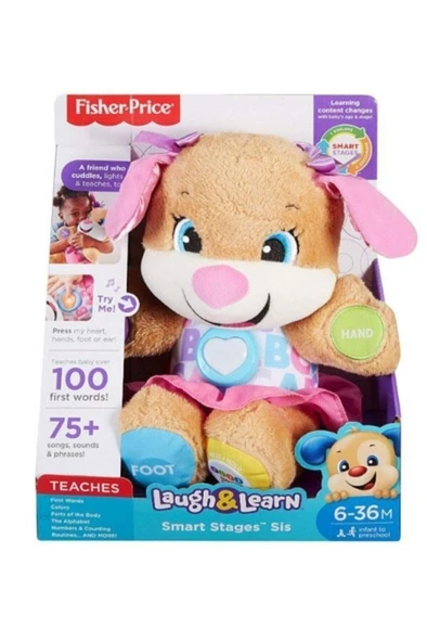 FISHER PRICE Yaşa Göre Gelişim Eğitici Köpekçik\'in Kız Kardeşi Fpp83 - 4