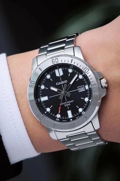 CASIO MTP-VD01D-1EVUDF METAL ERKEK KOL SAATİ - 5