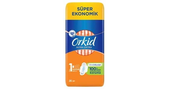 Orkid Hijyenik Ped Ultra Extra 26'lı Normal