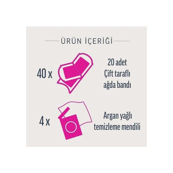 Veet Pure Sir Ağda Bantları Hasas Ciltler İçin Bacak ve Vücut Bölgesi 40 lı - 2