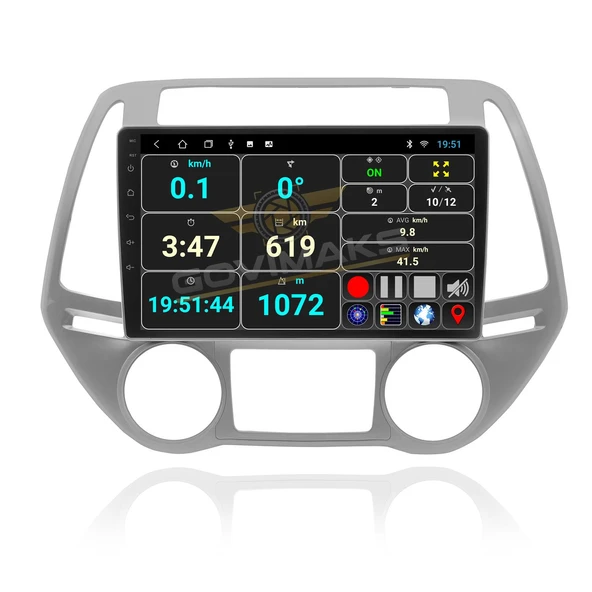 HYUNDAİ İ20 2009-2014 UYUMLU 2 GB RAM 32 GB HAFIZA ANDROID MULTIMEDIA TEYP - Resim 6