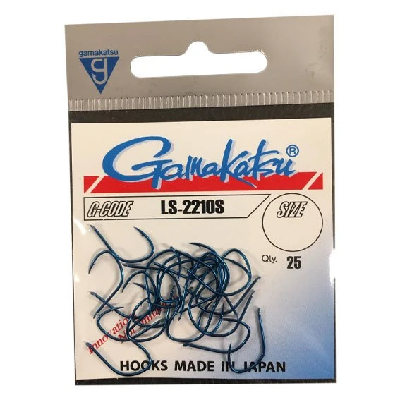 Gamakatsu LS-2210S NO:6 Mavi Olta İğnesi 25Adet