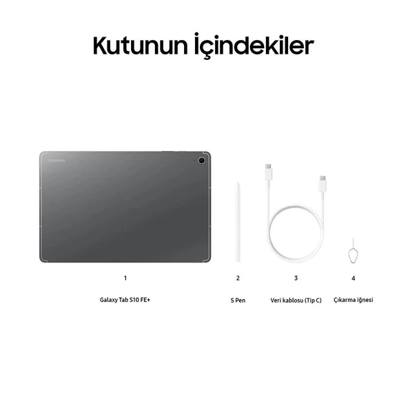 Samsung Galaxy Tab S10 Fe Plus 12/256GB Mavi - 4