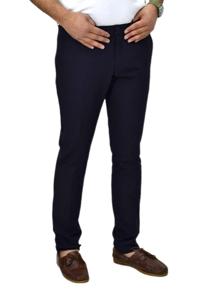 Erkek Silim Fit Kumaş Pantolon Gomes 199 BGL-ST04488 - Resim 7