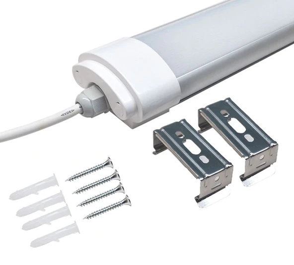 Cata CT-2477 40W Etanj LED Armatür Su Geçirmez IP65 Dış Mekan Aydınlatma 121CM Beyaz Işık 6400K - 2