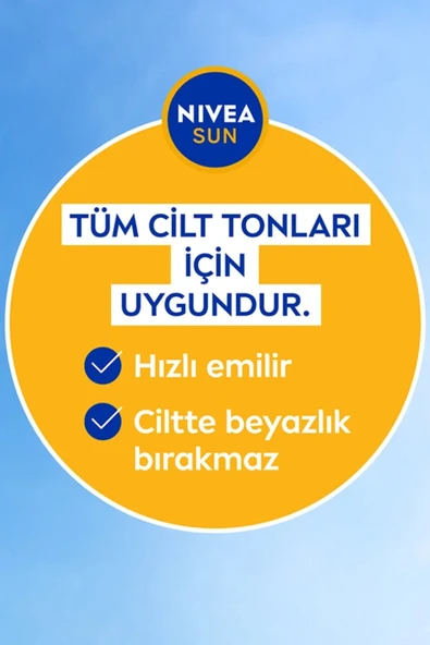 Nivea Sun SPF50 Güneş Koruyucu ve Ferahlık Vücut Spreyi 200 ml - 3