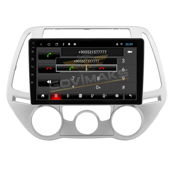 HYUNDAİ İ20 2009-2014 UYUMLU 6 GB RAM 128 GB HAFIZA ANDROID MULTIMEDIA TEYP - Resim 3