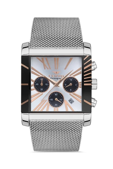 Ferro FM41292C-A 45 mm Gümüş Erkek Kol Saati - Resim 2