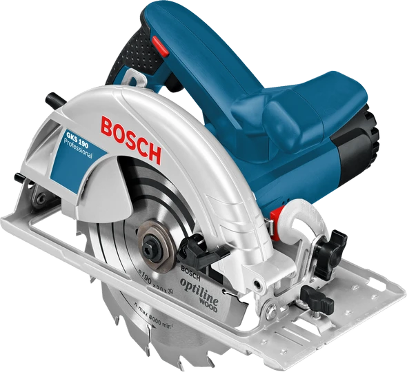 Bosch GKS 190 Profesyonel 1400 Watt 184 mm Elektrikli Daire Testere / Sunta Kesme Makinası ürün görseli