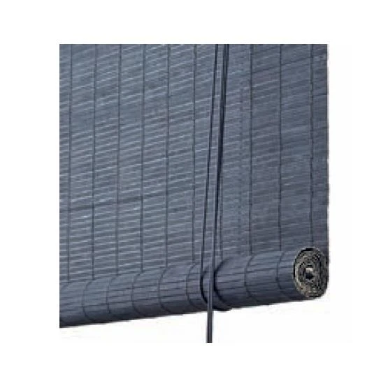 Bahçem Bambu Stor Perde Antrasit 180cm   120cm
