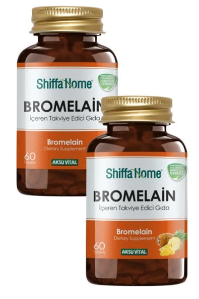Bromelain 60 Tablet (2Adet) ürün görseli 1