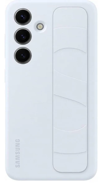 Samsung Galaxy S24 Standlı ve Kordonlu Kılıf, Buz Mavisi