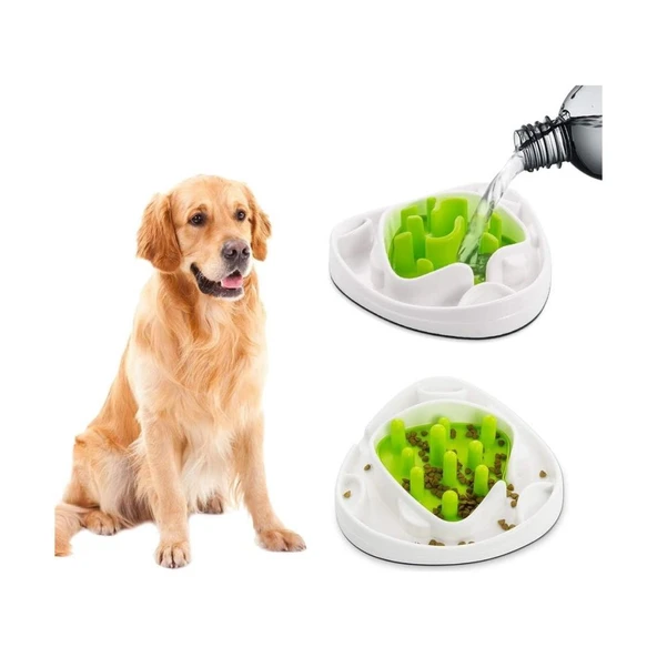 AFP Yavaşlatıcı Mama Kabı 28x28x8 cm - 5