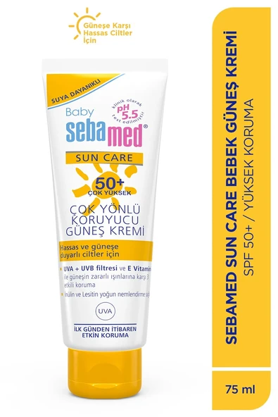 Sebamed Baby Çok Yönlü Koruyucu Güneş Kremi SPF50+ 75 ml