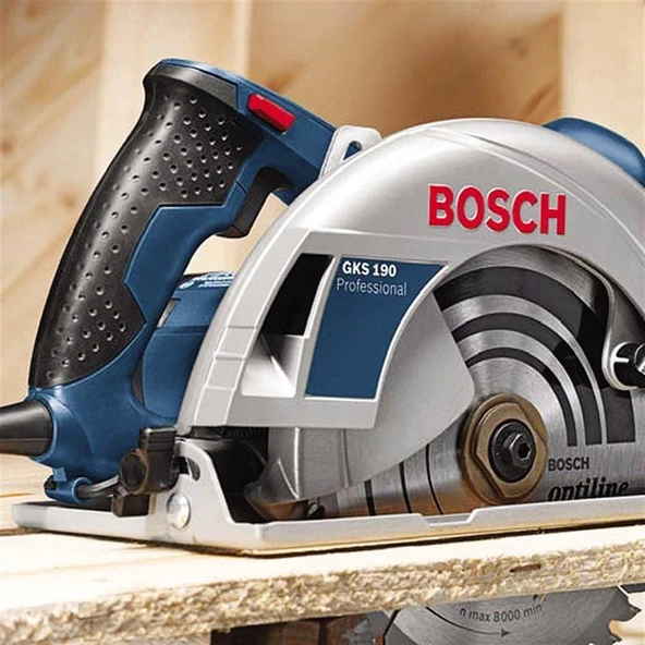 Bosch GKS 190 Profesyonel 1400 Watt 184 mm Elektrikli Daire Testere / Sunta Kesme Makinası - 3