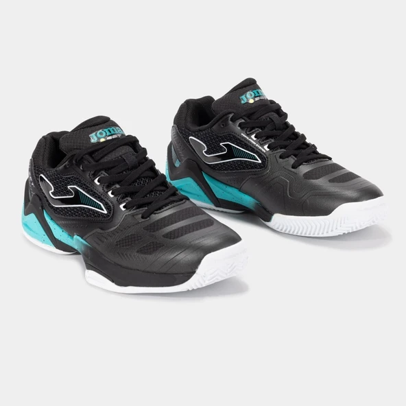 Joma Set Erkek Siyah Toprak Kort Tenis Ayakkabısı TSETS2501C - 2