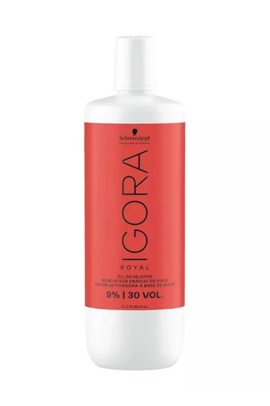 Schwarzkopf Igora Royal Yağ Bazlı Oksidan 1000 Ml 30 Volüm %9