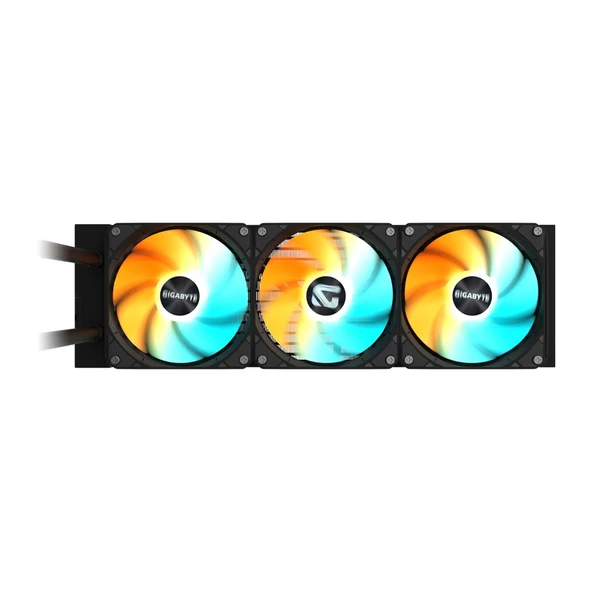 Gigabyte Gaming 360 ARGB 360mm Intel-AMD Uyumlu Siyah Sıvı Soğutucu - 4