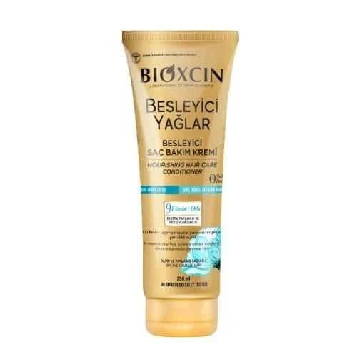Bioxcin Besleyici Yalar Saç Bakım Kremi 9 Çiçek Yağı + Vitamin B5 250 ml