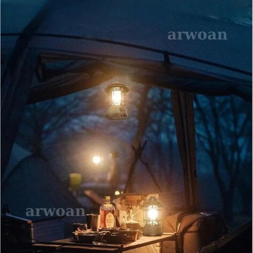 Güneş Enerjili Solar Nostaljik Işığı Ayarlanabilir Ledli Kamp Feneri Lamba Işıldak Usb Şarjlı - 5