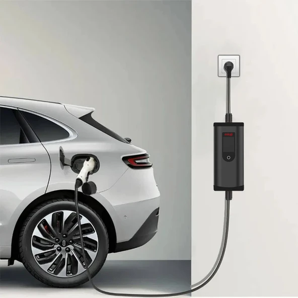 Mioji Mio 717 3.5kw/16A 2.4 LCD Ekran IP65 Suya Dayanıklı Taşınabilir Elektrikli Araç Şarj Cihazı - 4