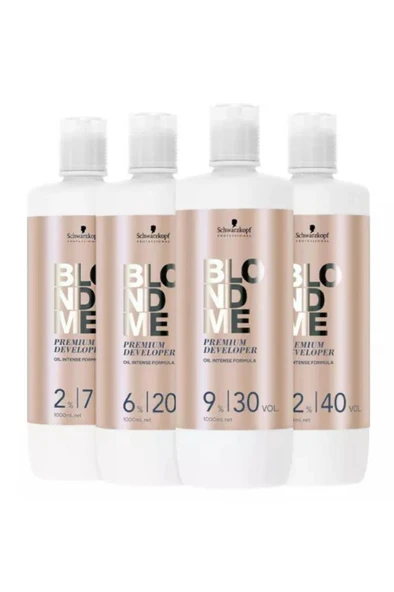 Schwarzkopf Blondme Premium Developer Yağ Bazlı Oksidan 1000 ml 10 Volüm %2 - 2