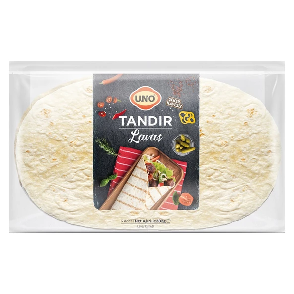 Uno Tandır Lavaş 6'lı 282 Gr x 3 Adet - 2