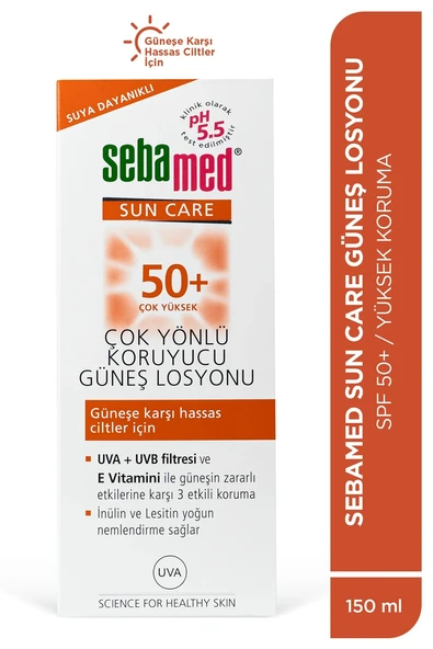 Sebamed Sun Care Çok Yönlü Güneş Losyonu SPF50+ 150 ml - 2